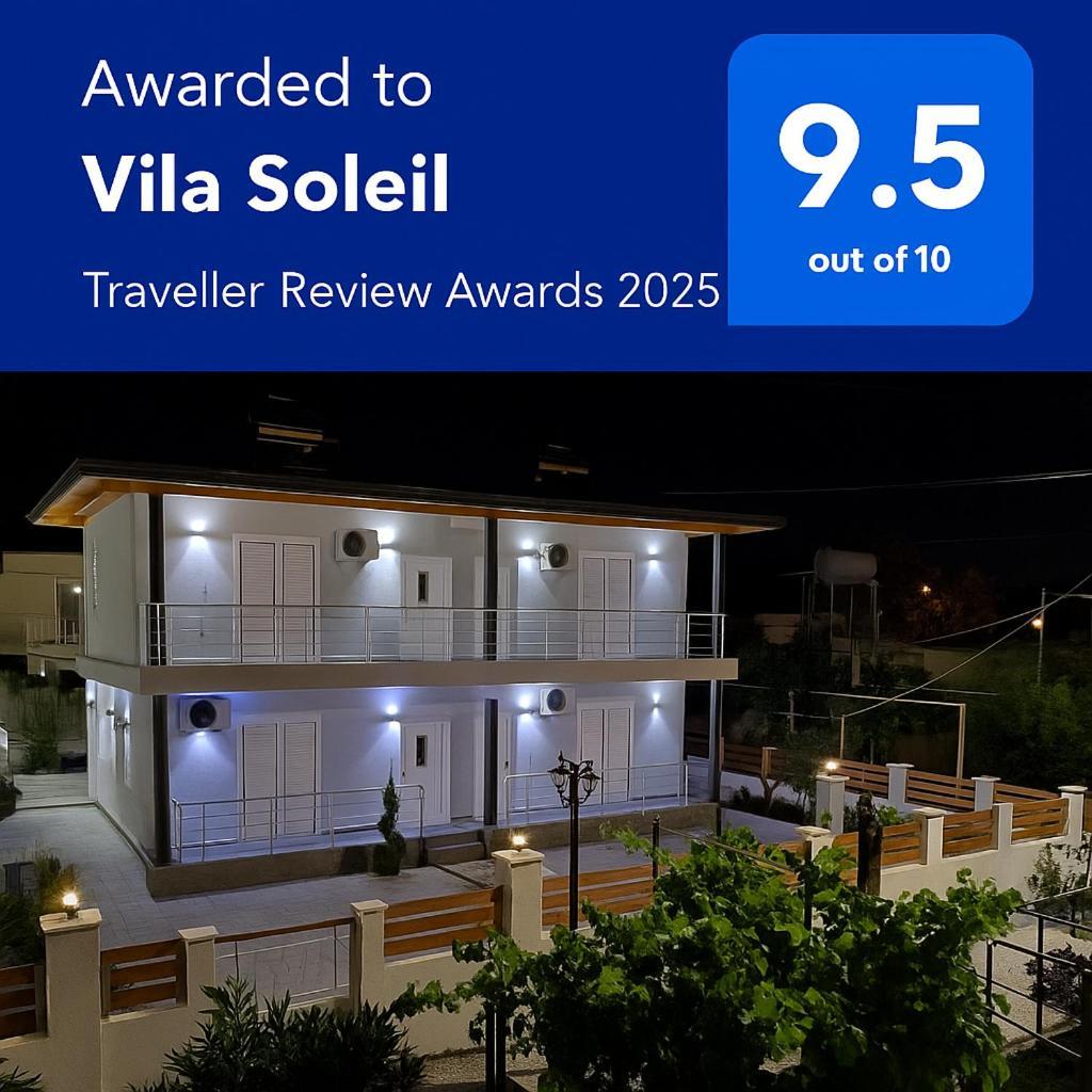 Vila Soleil Vlorë Esterno foto